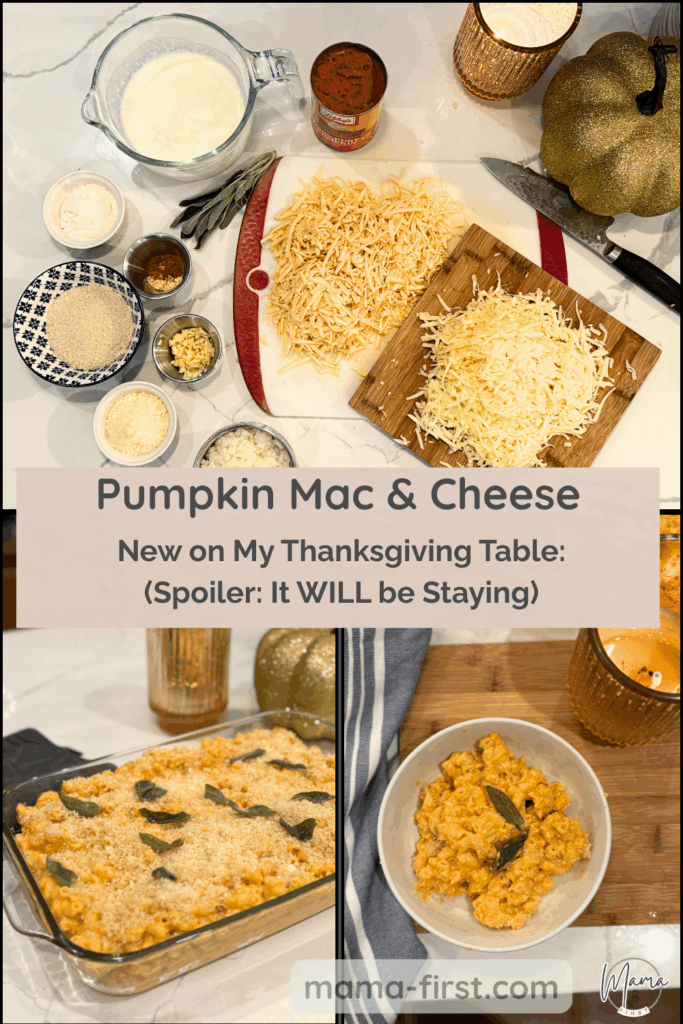 Pin My Pumpkin Mac & Cheese Recipe!